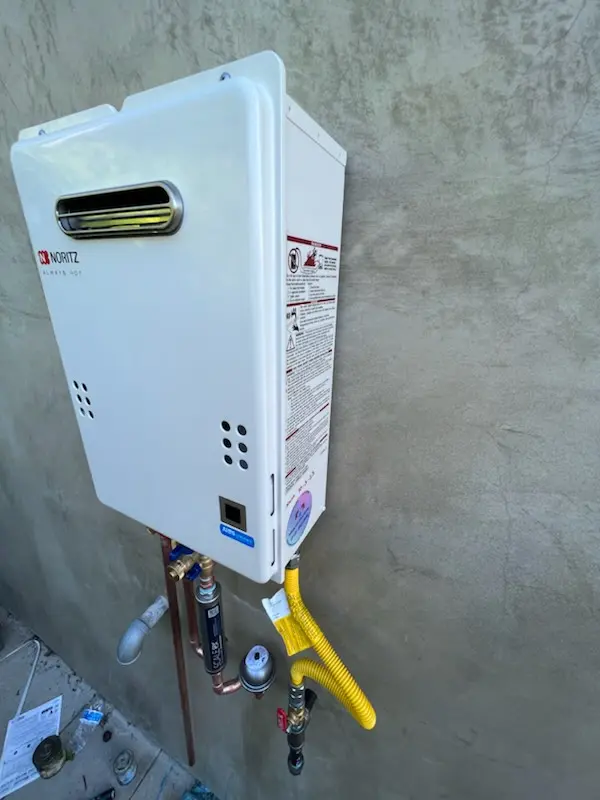 Tankless water heater installation for Morse Park homes